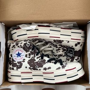 Converse x Brain Dead Chuck Taylor 70 High 
169946C Cow Print Shoe Sneaker